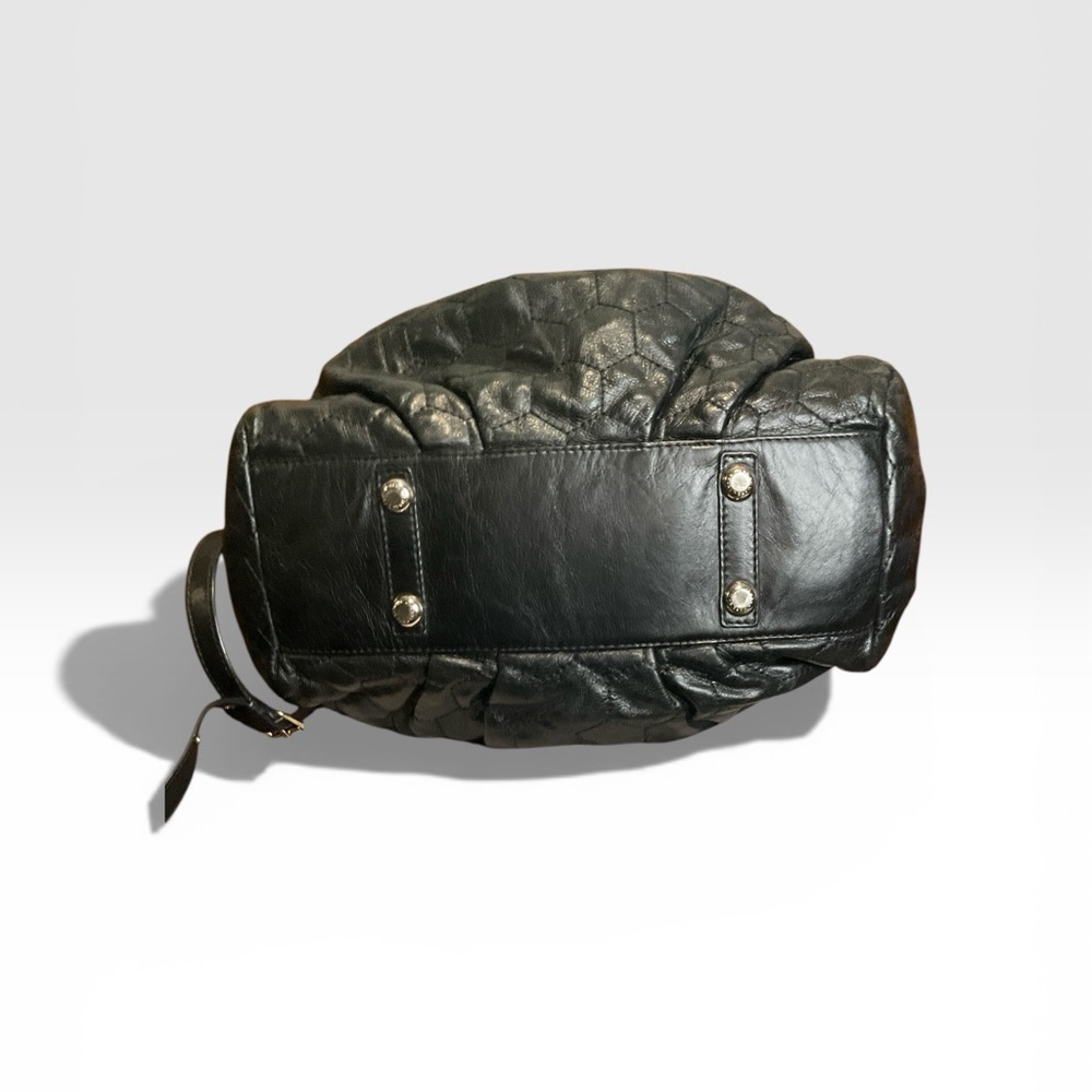Marc Jacobs Black Quilted Leather Dome Satchel - Picture 4 of 6